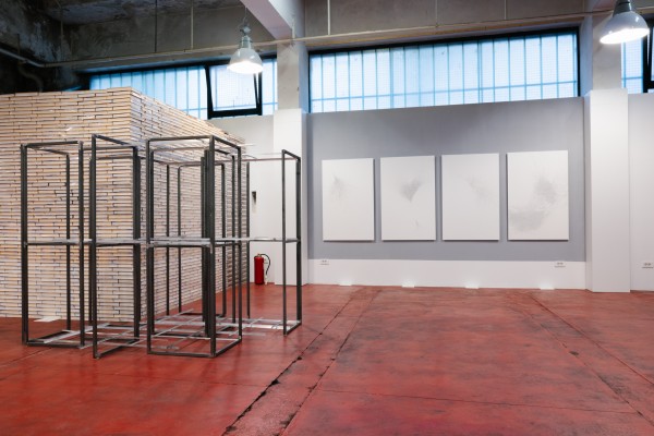 1+3, LEXART skladište 2025. Branko Lepen, Iva Patarčec "Crtež"